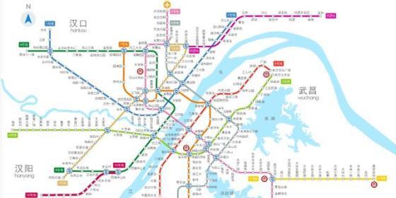 武汉地铁4号线线路图（4号线地铁站点列表）-第1张图片