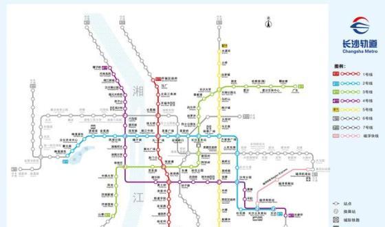 长沙地铁2号线线路图（二号地铁线的线路图）-第3张图片