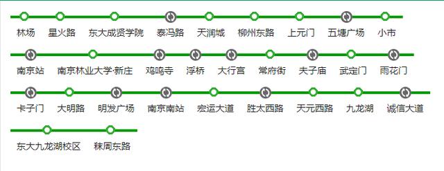 南京地铁二号线时间（二号地铁线的线路图）-第4张图片