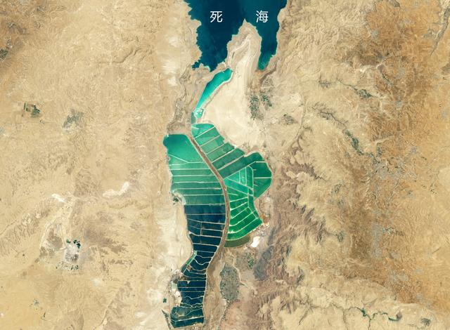 死海在哪里 世界地图（死海地理位置图）-第5张图片
