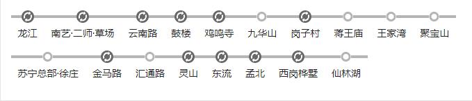 南京地铁二号线时间（二号地铁线的线路图）-第8张图片