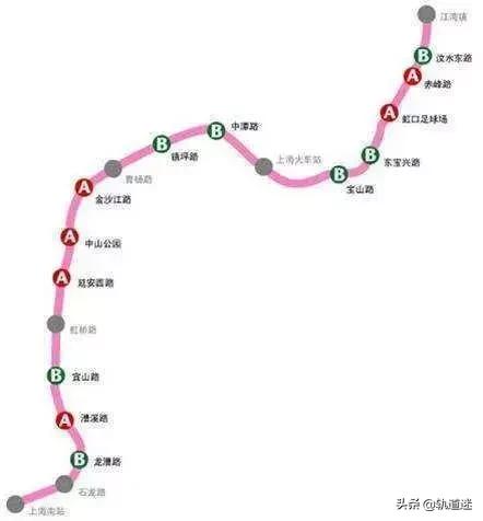 上海地铁3号线站点（地铁三号线全程线路图）-第7张图片