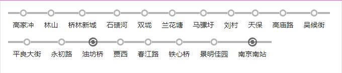 南京地铁二号线时间（二号地铁线的线路图）-第9张图片