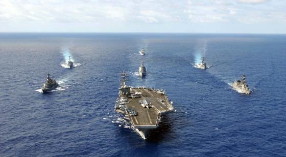 美国海军航母编队组成（美国一个航母舰队多少人）-第2张图片