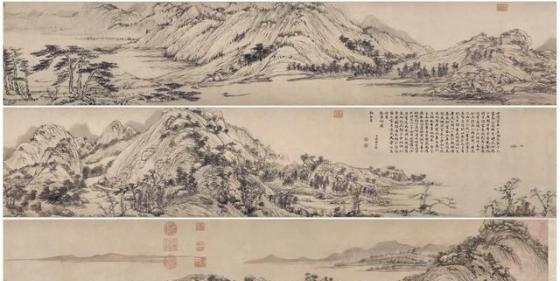 富春山居图作者（中国十大著名的山水画）-第2张图片