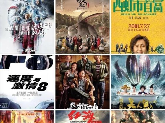 目前中国电影票房前十排行榜,中国电影票房前十名