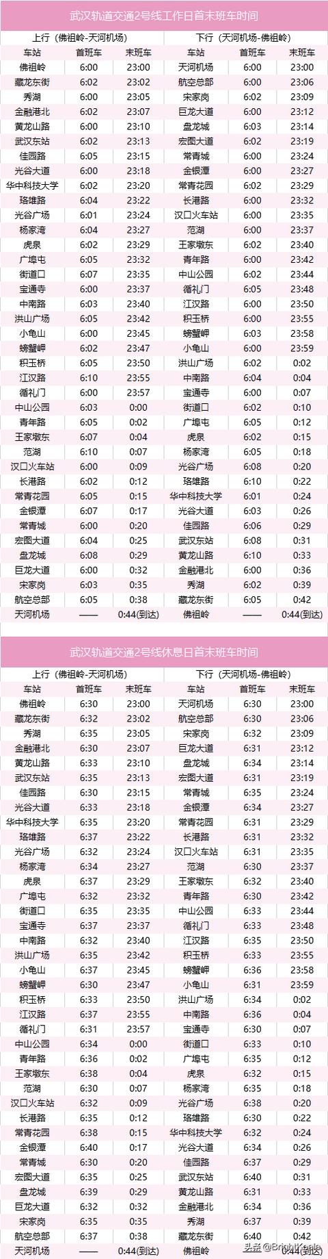 轻轨6号线开收班时间（地铁6号线最新时刻表）-第3张图片