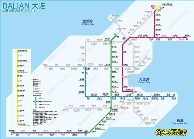 大连地铁线路图（大连地铁地图全图）-第7张图片