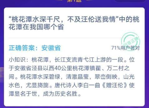 桃花潭在我国哪个省（李白说的桃花潭在哪里）