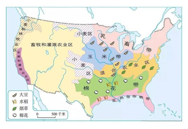 美国气候分布图（美国的气候类型和特点）-第2张图片